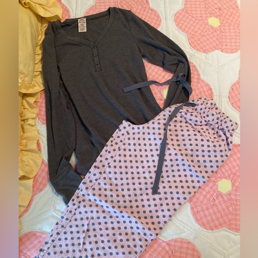 Women’s flannel pajama set size S